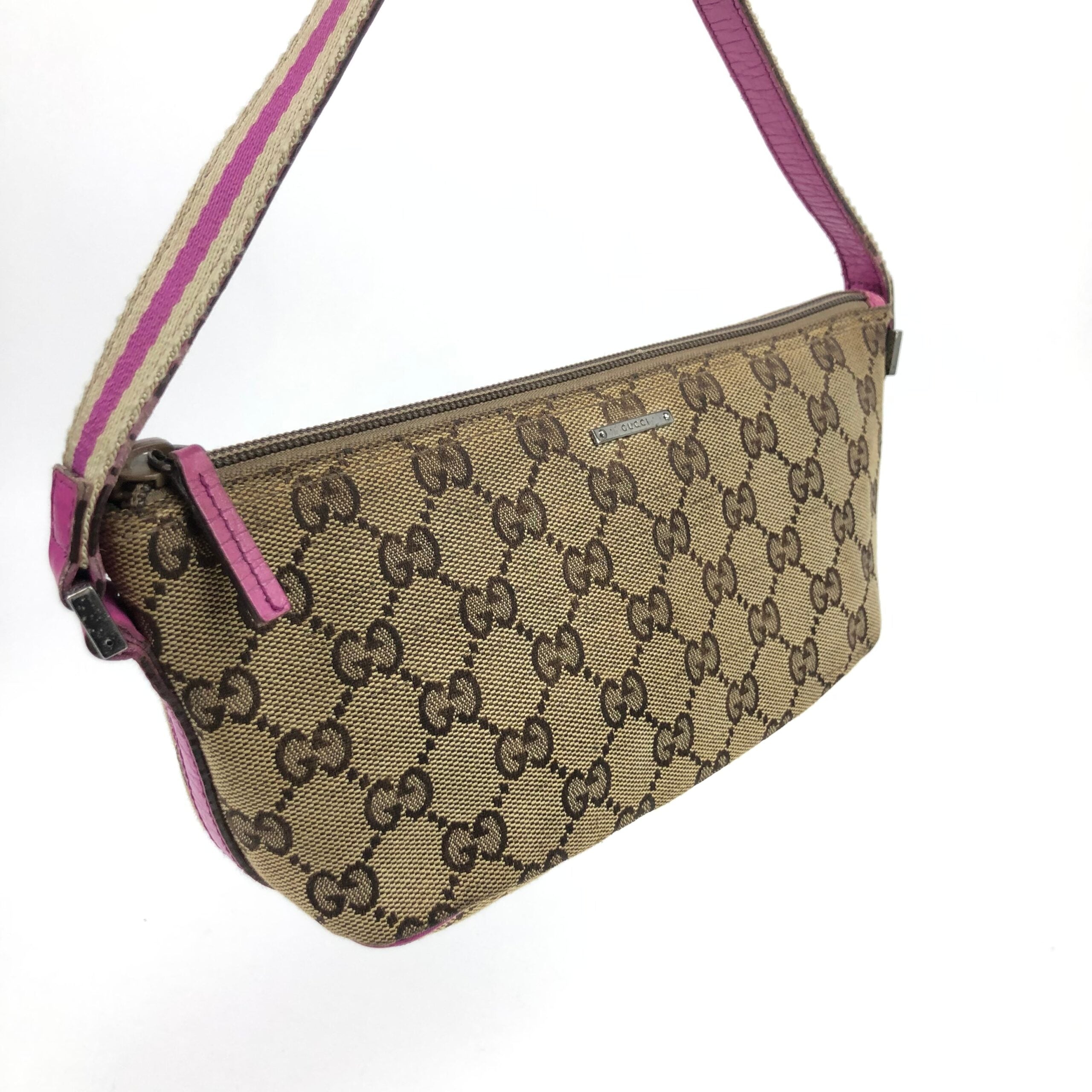 GUCCI MONOGRAM SHOULDER BAG