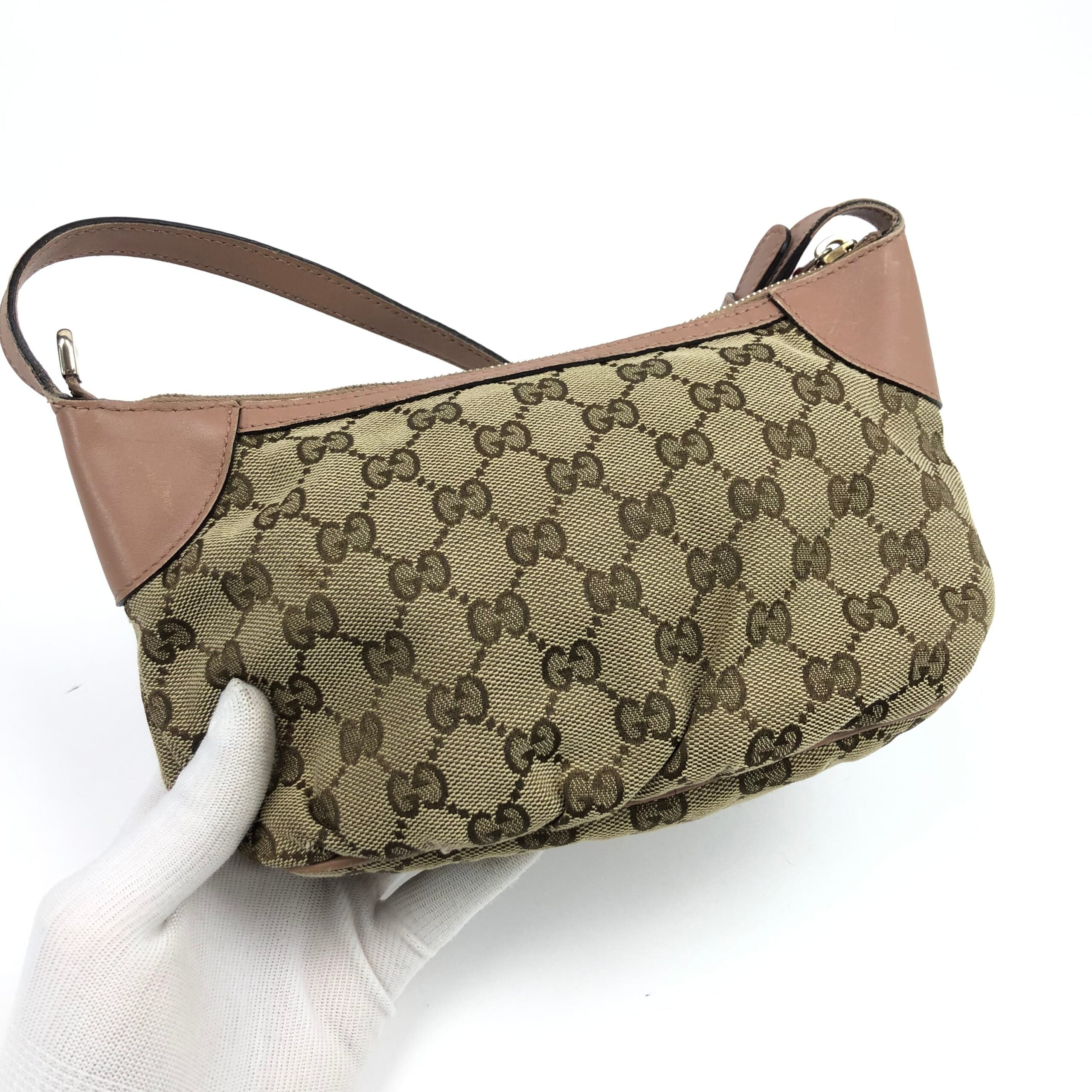 GUCCI MONOGRAM SHOULDER BAG