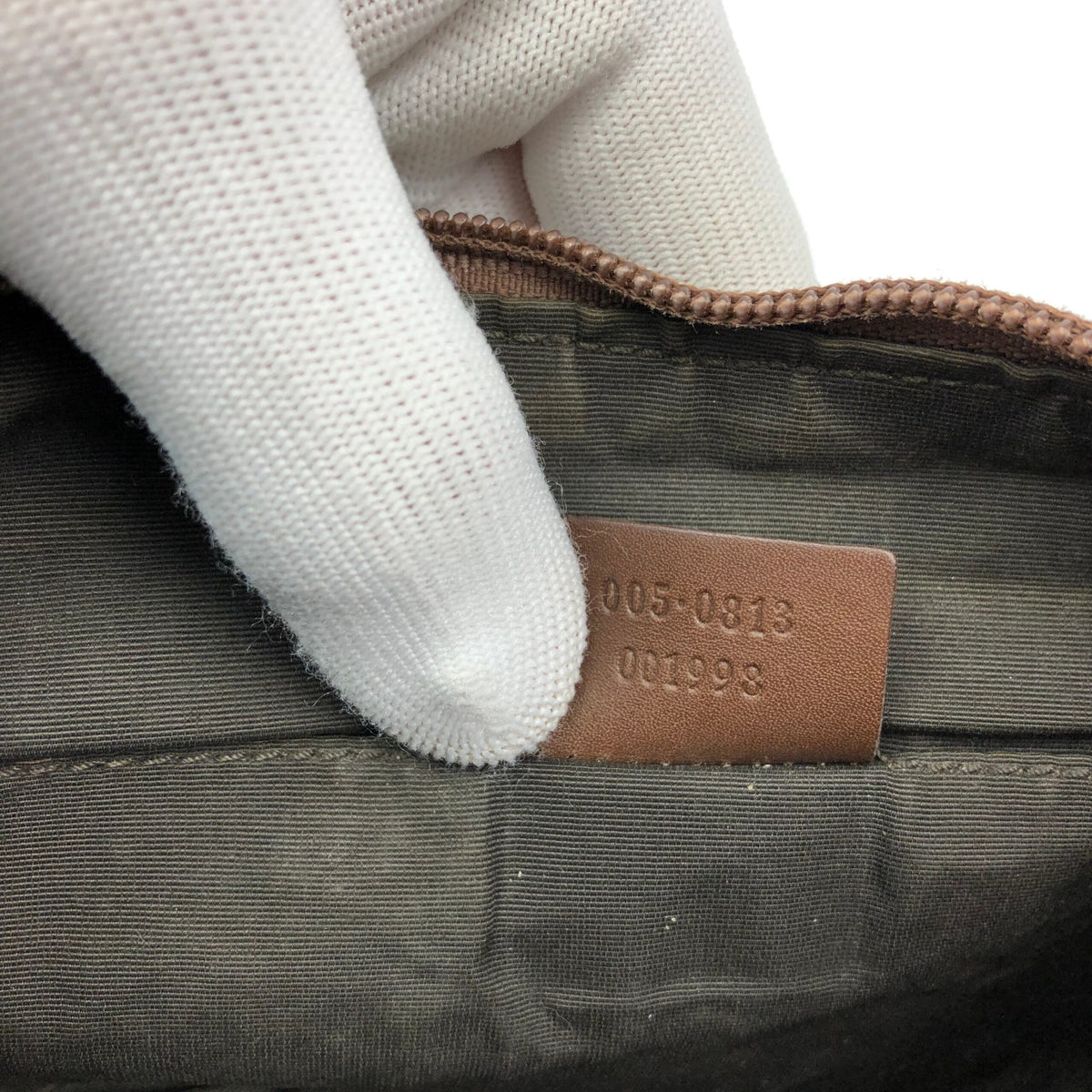 GUCCI MONOGRAM SHOULDER BAG