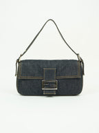 FENDI DENIM BAGUETTE