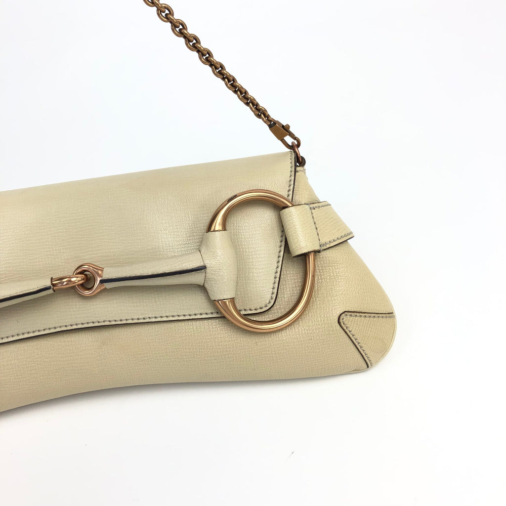 GUCCI HORSEBIT TOM FORD CHAIN LEATHER SHOULDER BAG