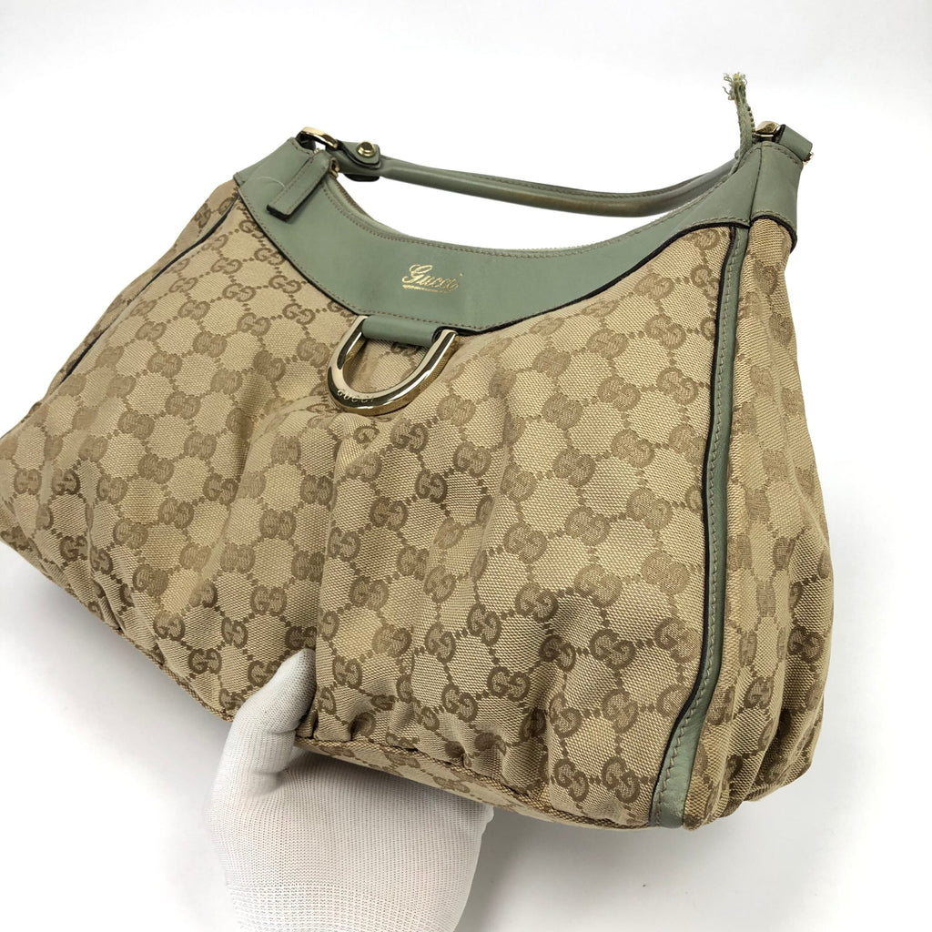 GUCCI MONOGRAM ABBEY BAG