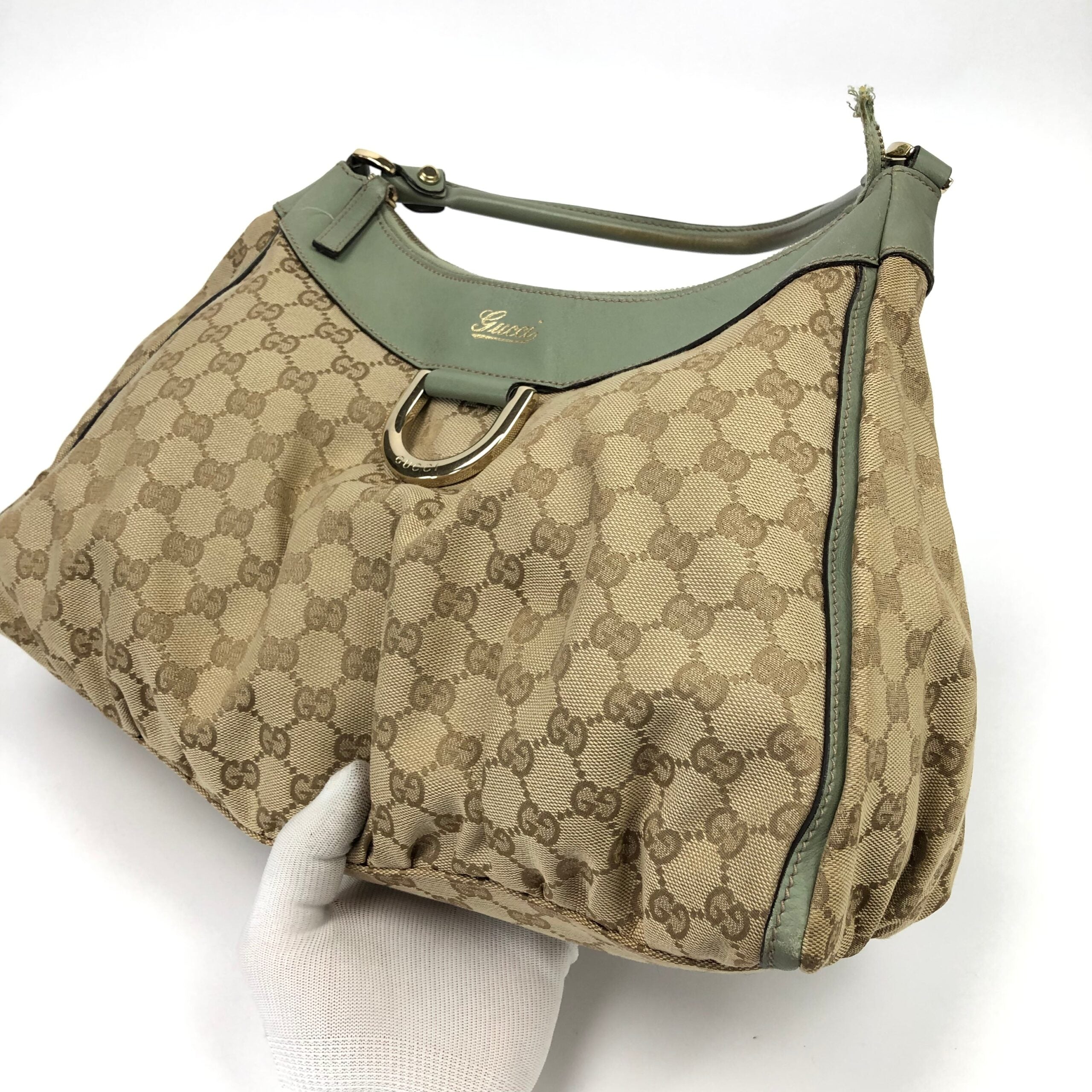 GUCCI MONOGRAM ABBEY BAG