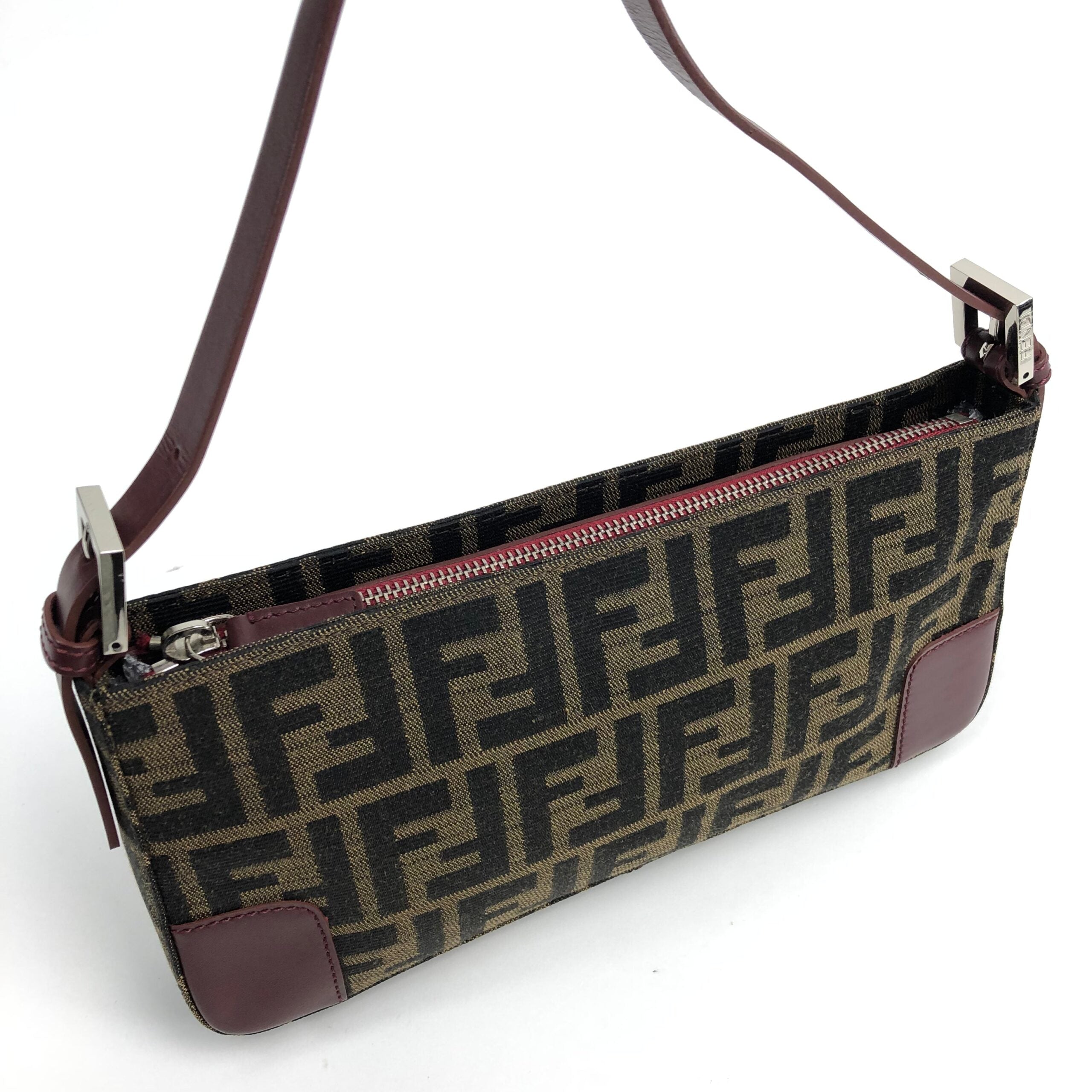 FENDI ZUCCA SHOULDER BAG
