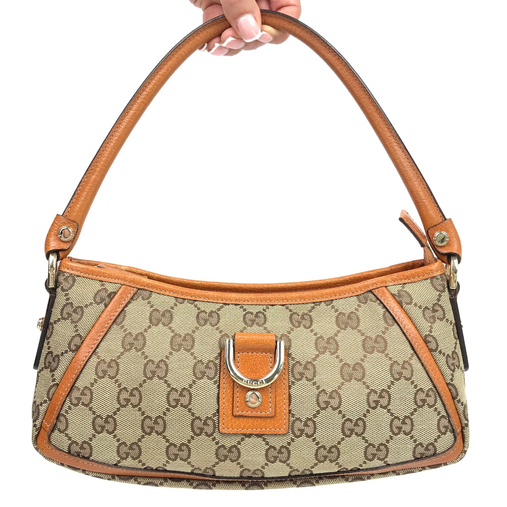 GUCCI MONOGRAM SHOULDER BAG