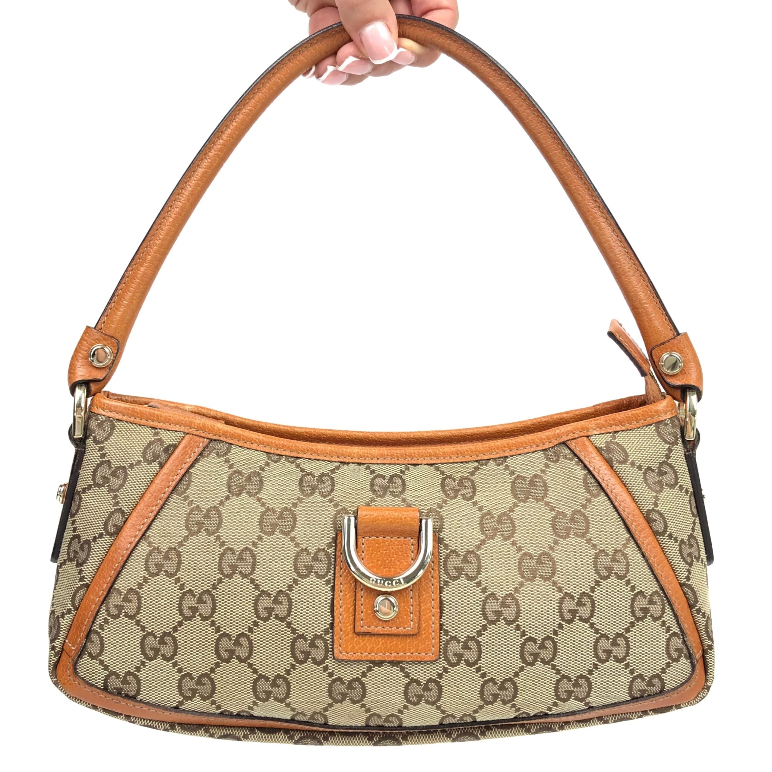 GUCCI MONOGRAM SHOULDER BAG