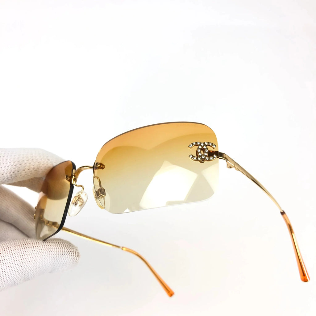 CHANEL RIMLESS SUNGLASSES