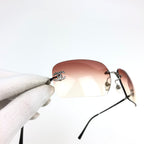CHANEL RIMLESS SUNGLASSES