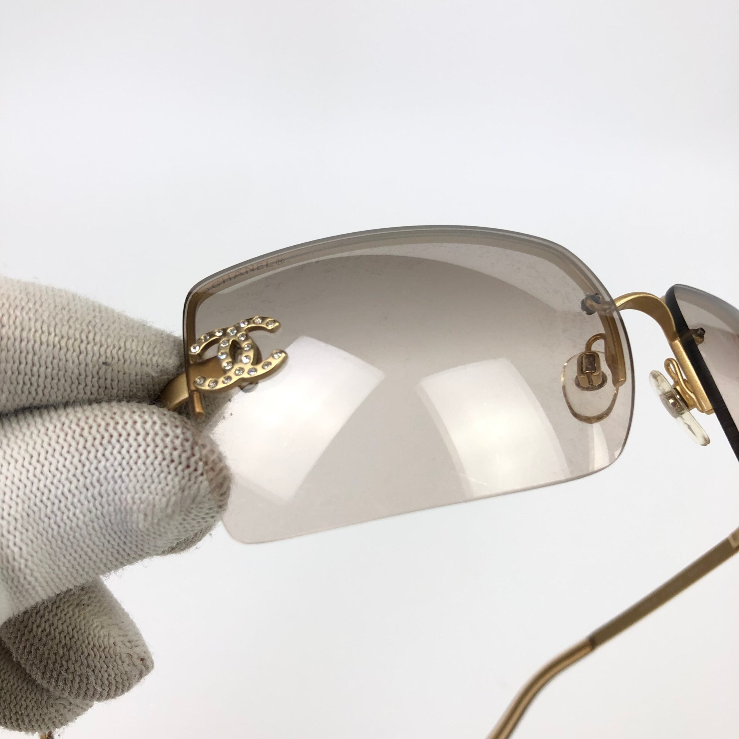 CHANEL RIMLESS SUNGLASSES