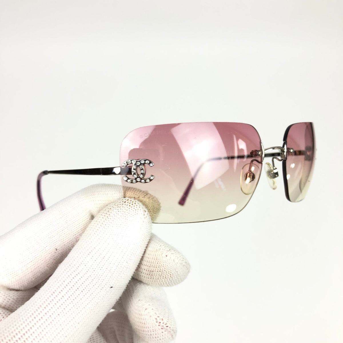 CHANEL RIMLESS SUNGLASSES
