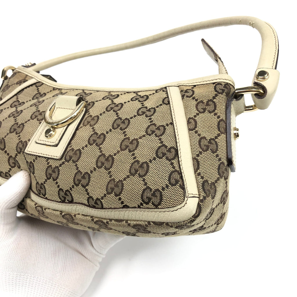 GUCCI MONOGRAM SHOULDER BAG