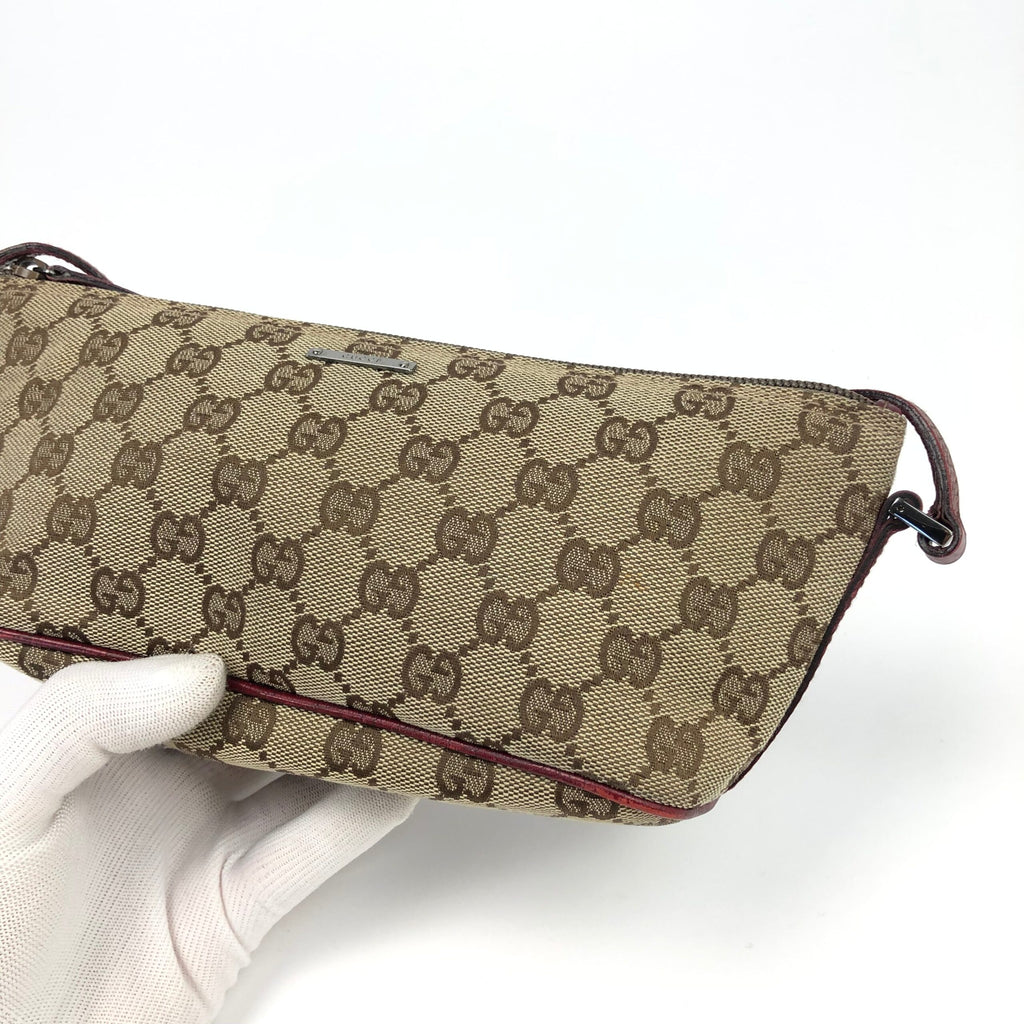 GUCCI MONOGRAM SHOULDER BAG