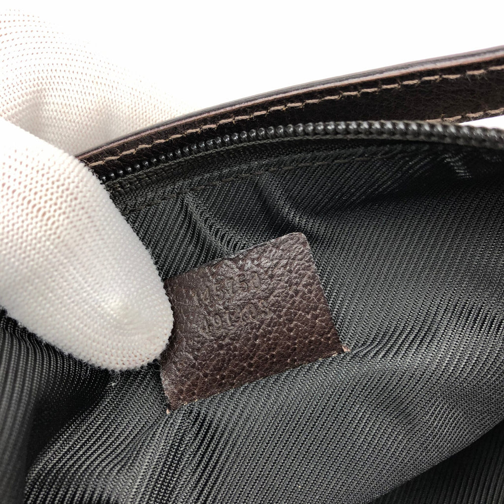 GUCCI MONOGRAM SHOULDER BAG