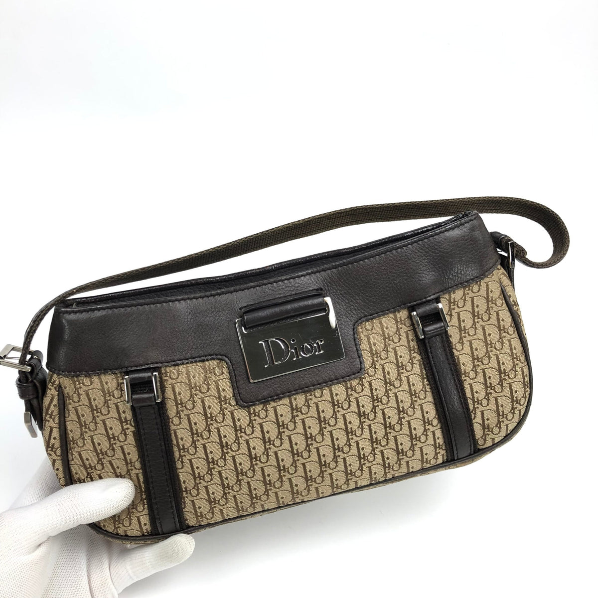 CHRISTIAN DIOR MONOGRAM SHOULDER BAG
