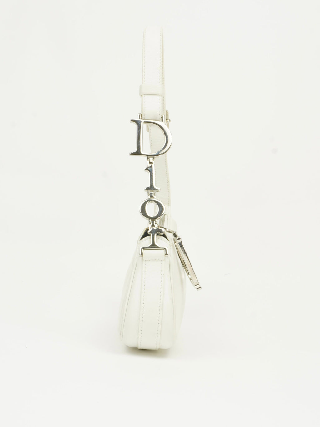 CHRISTIAN DIOR BAG WITH SILVER HARDWARE