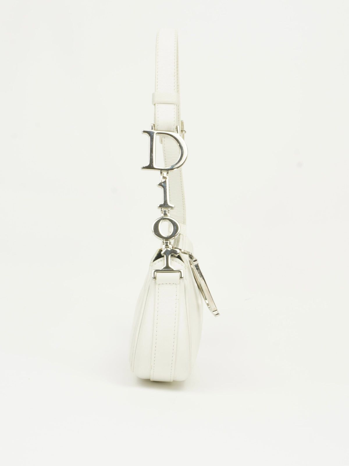 CHRISTIAN DIOR BAG WITH SILVER HARDWARE