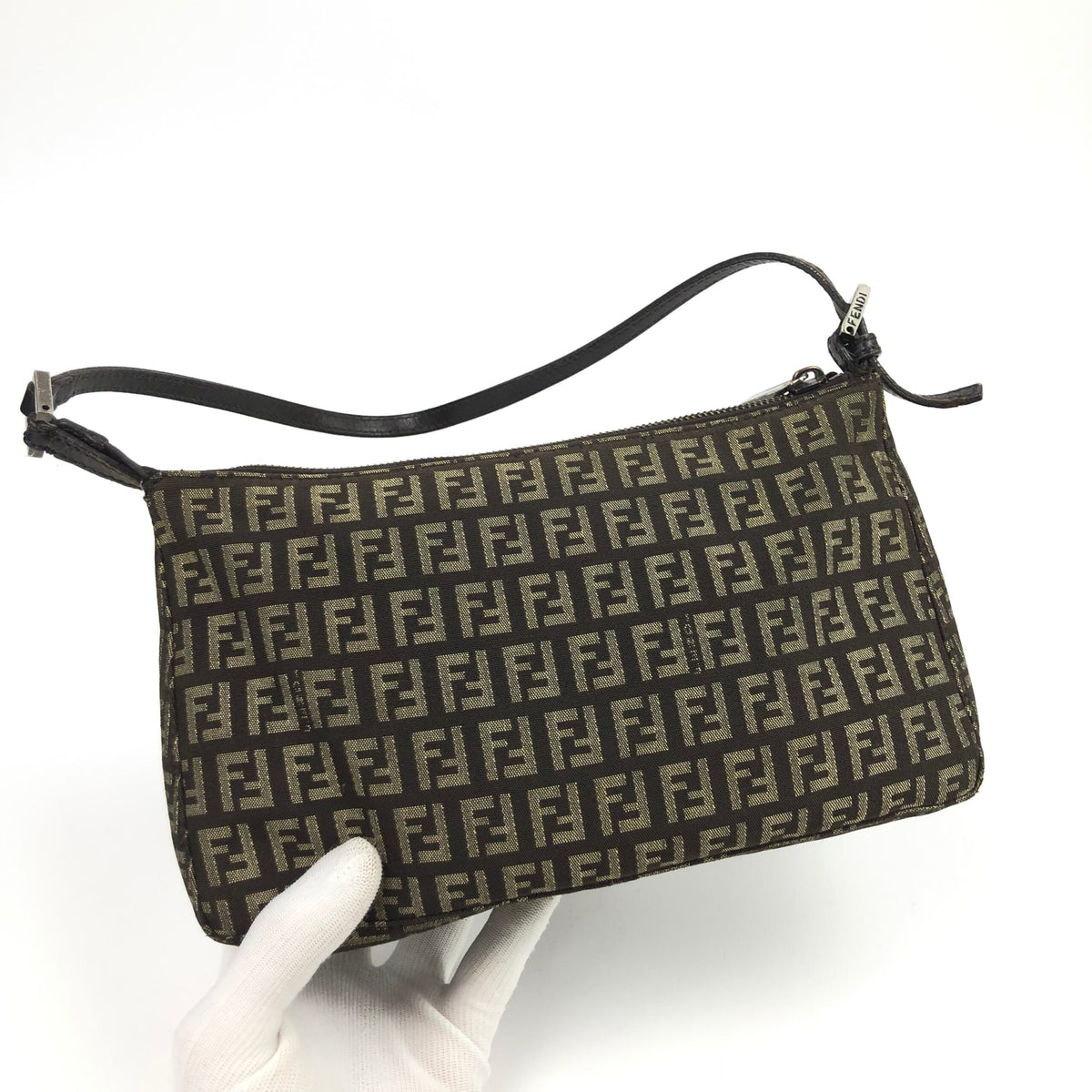 FENDI ZUCCA SHOULDER BAG