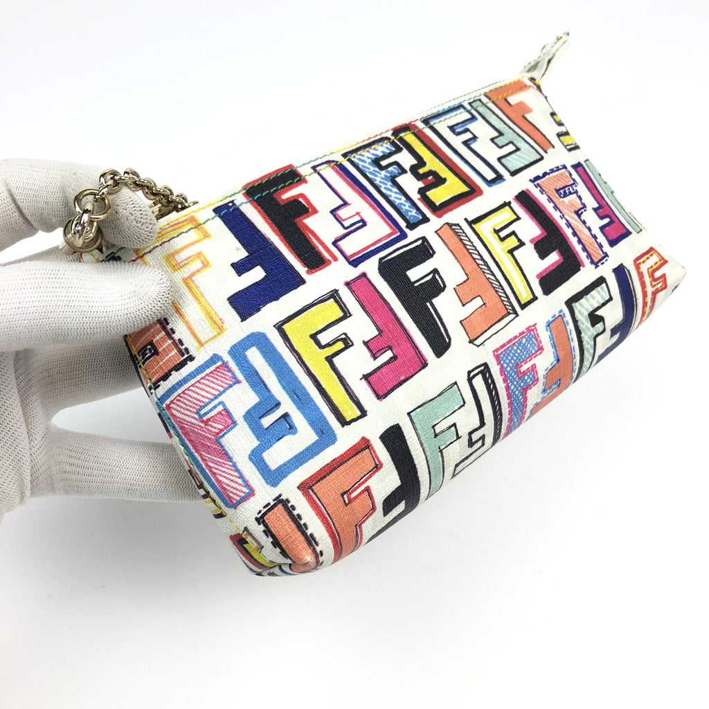 FENDI ZUCCA SHOULDER BAG