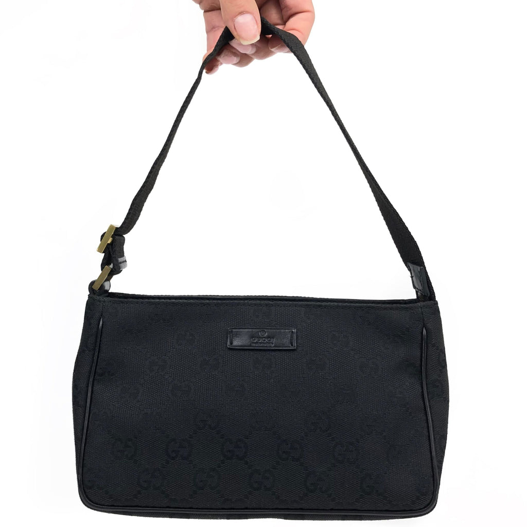 GUCCI MONOGRAM SHOULDER BAG