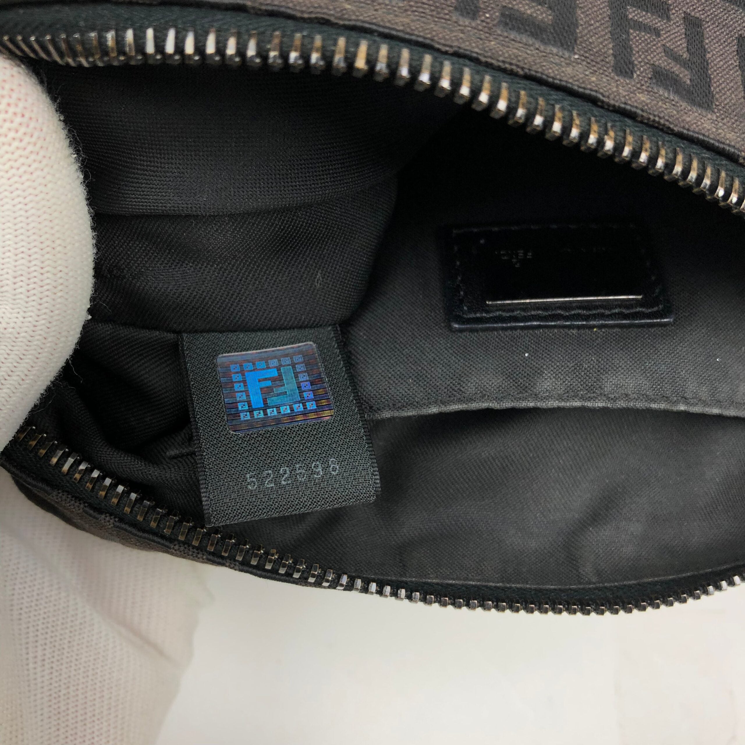 FENDI ZUCCA SHOULDER BAG