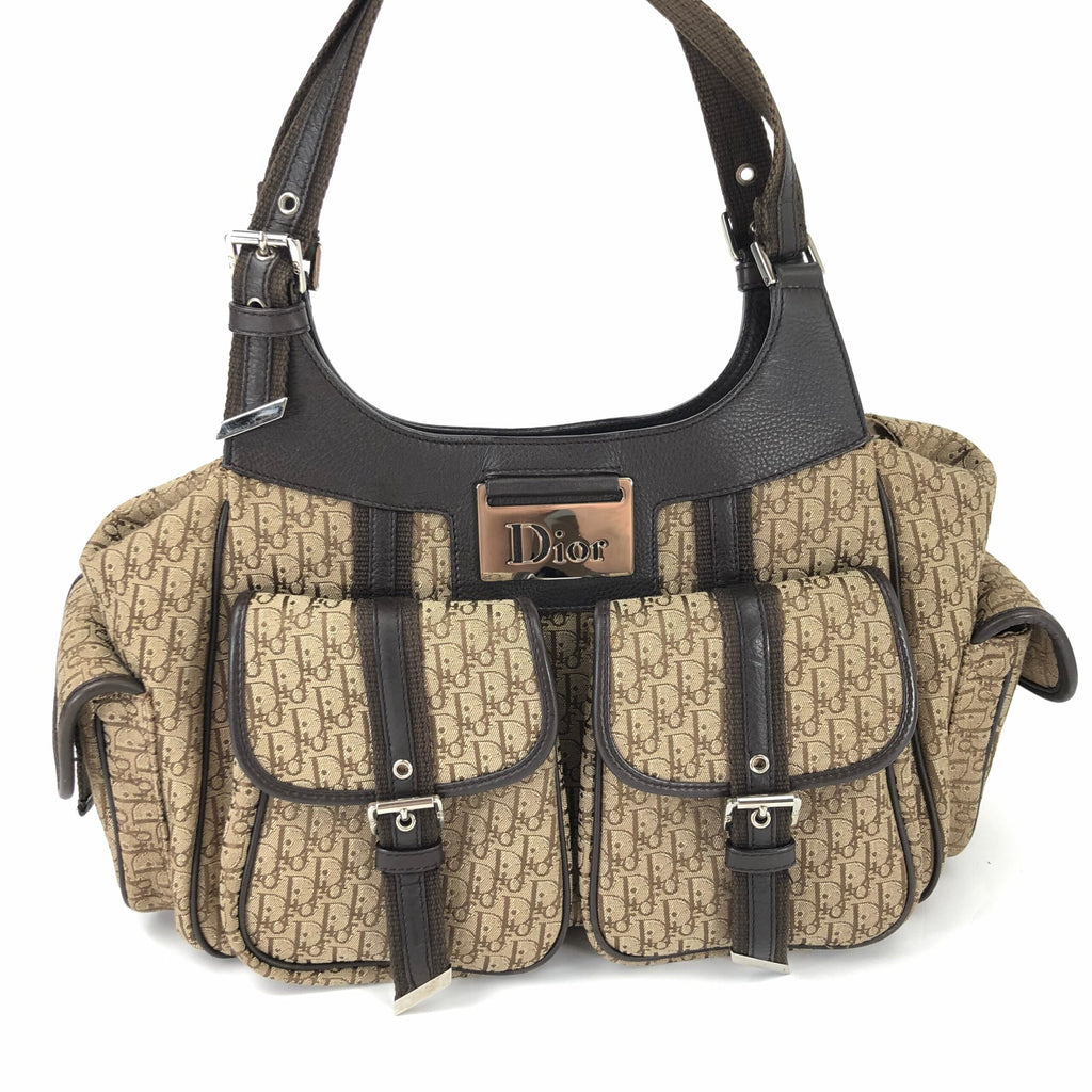 CHRISTIAN DIOR MONOGRAM SHOULDER BAG