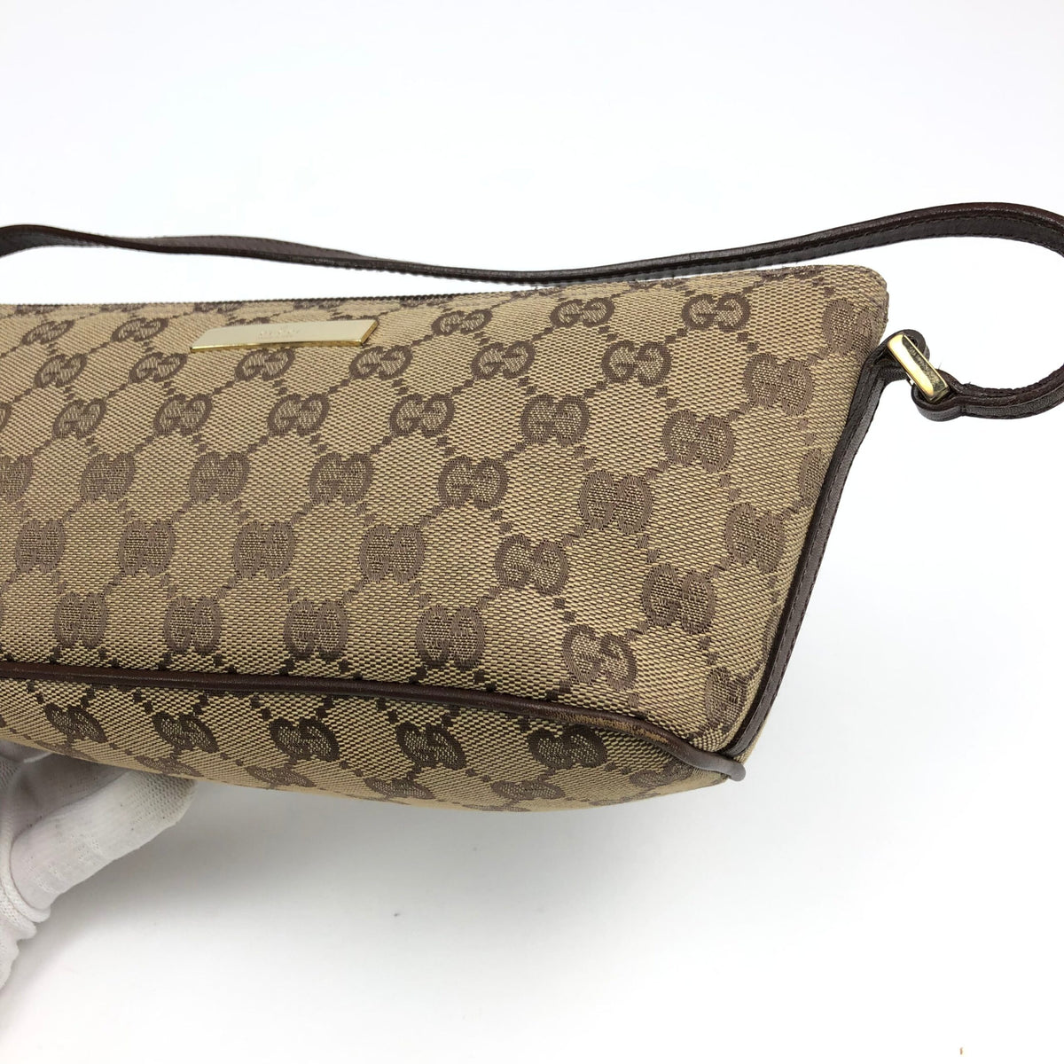 GUCCI MONOGRAM SHOULDER BAG