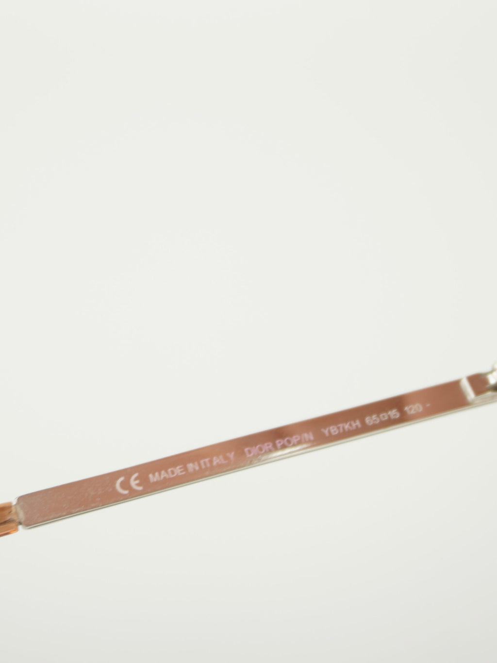 CHRISTIAN DIOR RIMLESS SUNGLASSES