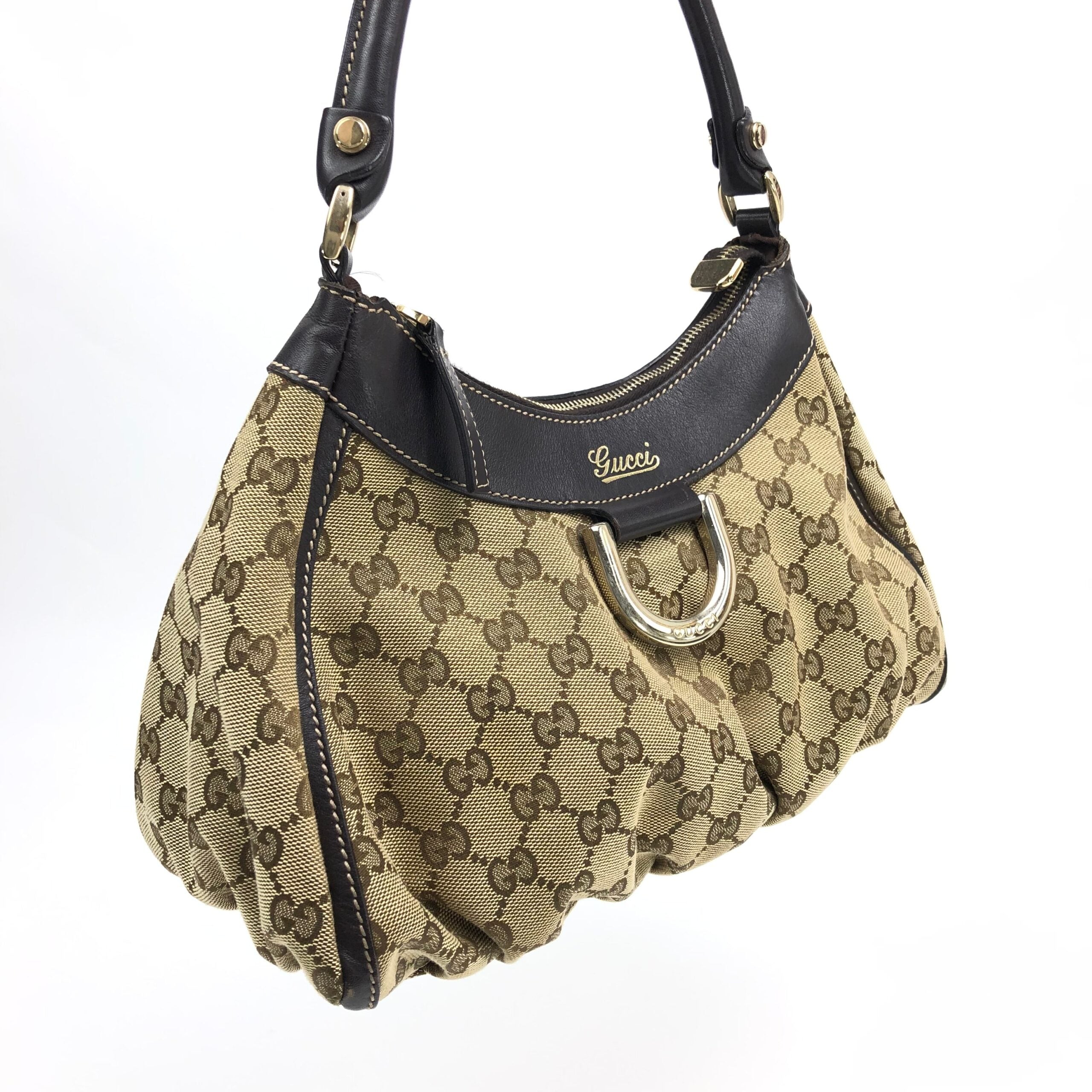 GUCCI MONOGRAM ABBEY SHOULDER BAG