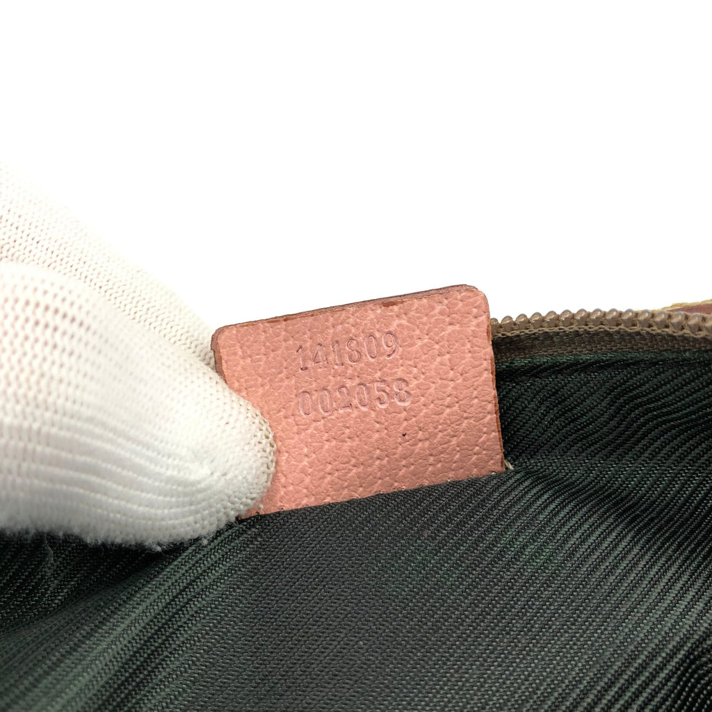 GUCCI MONOGRAM SHOULDER BAG
