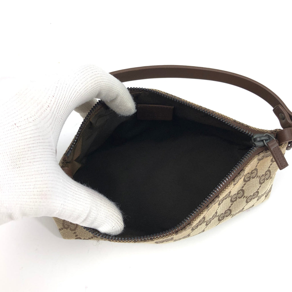 GUCCI MONOGRAM SHOULDER BAG