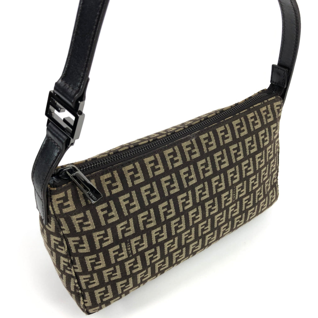 FENDI ZUCCA SHOULDER BAG
