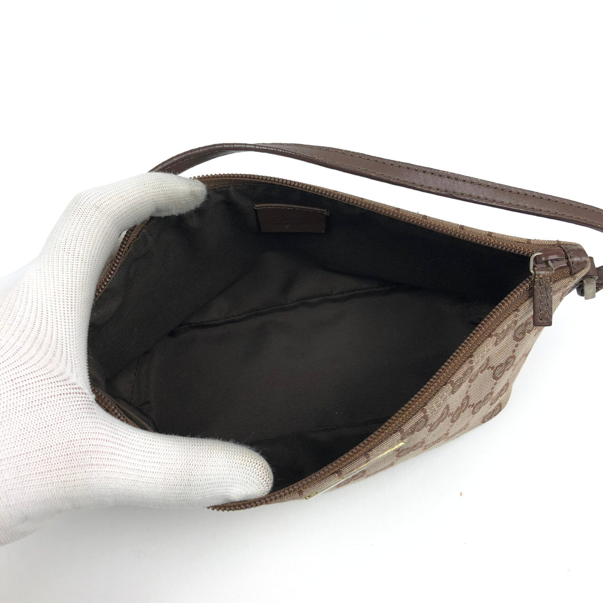 GUCCI MONOGRAM SHOULDER BAG