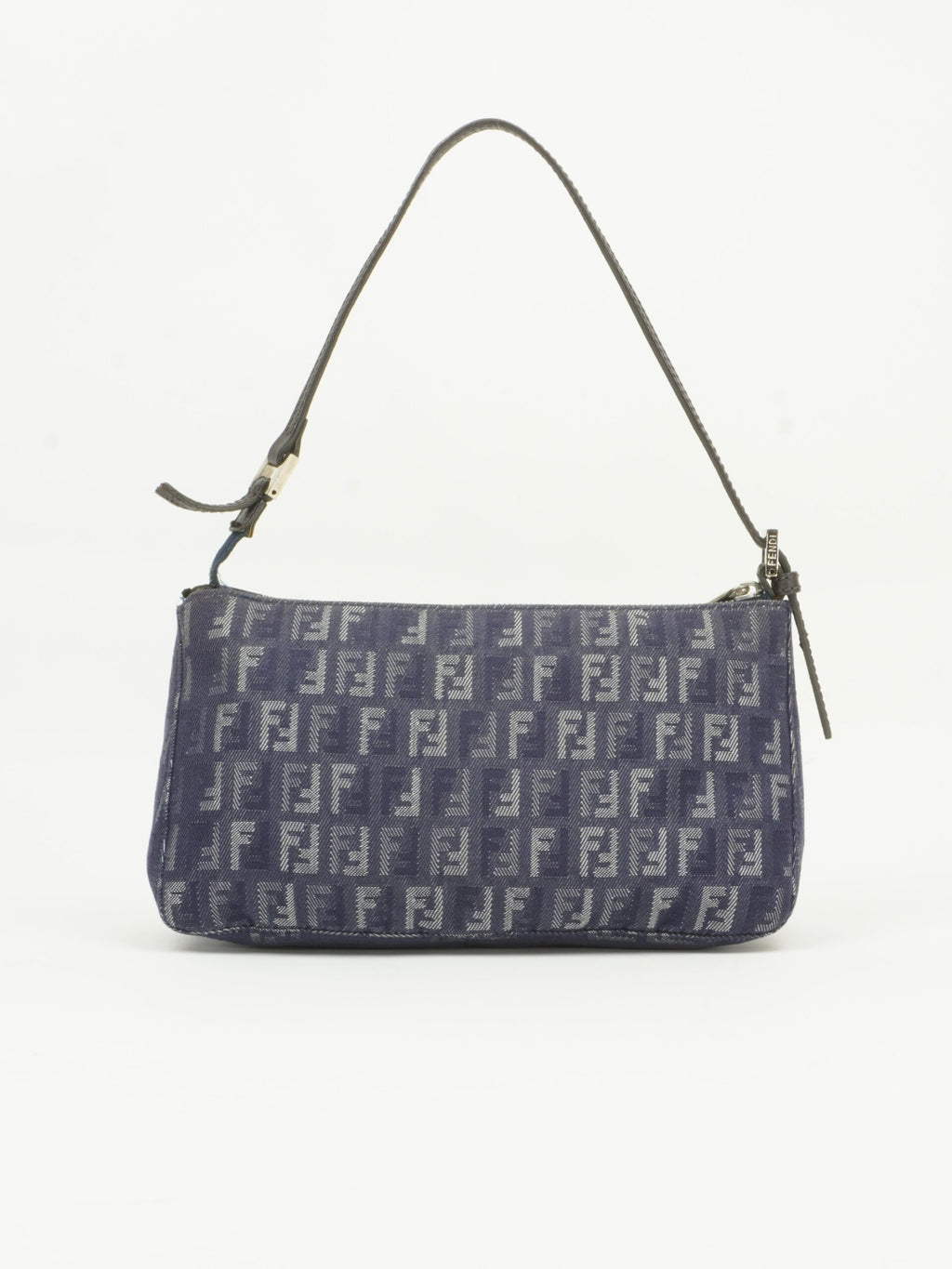 FENDI DENIM ZUCCA SHOULDER BAG