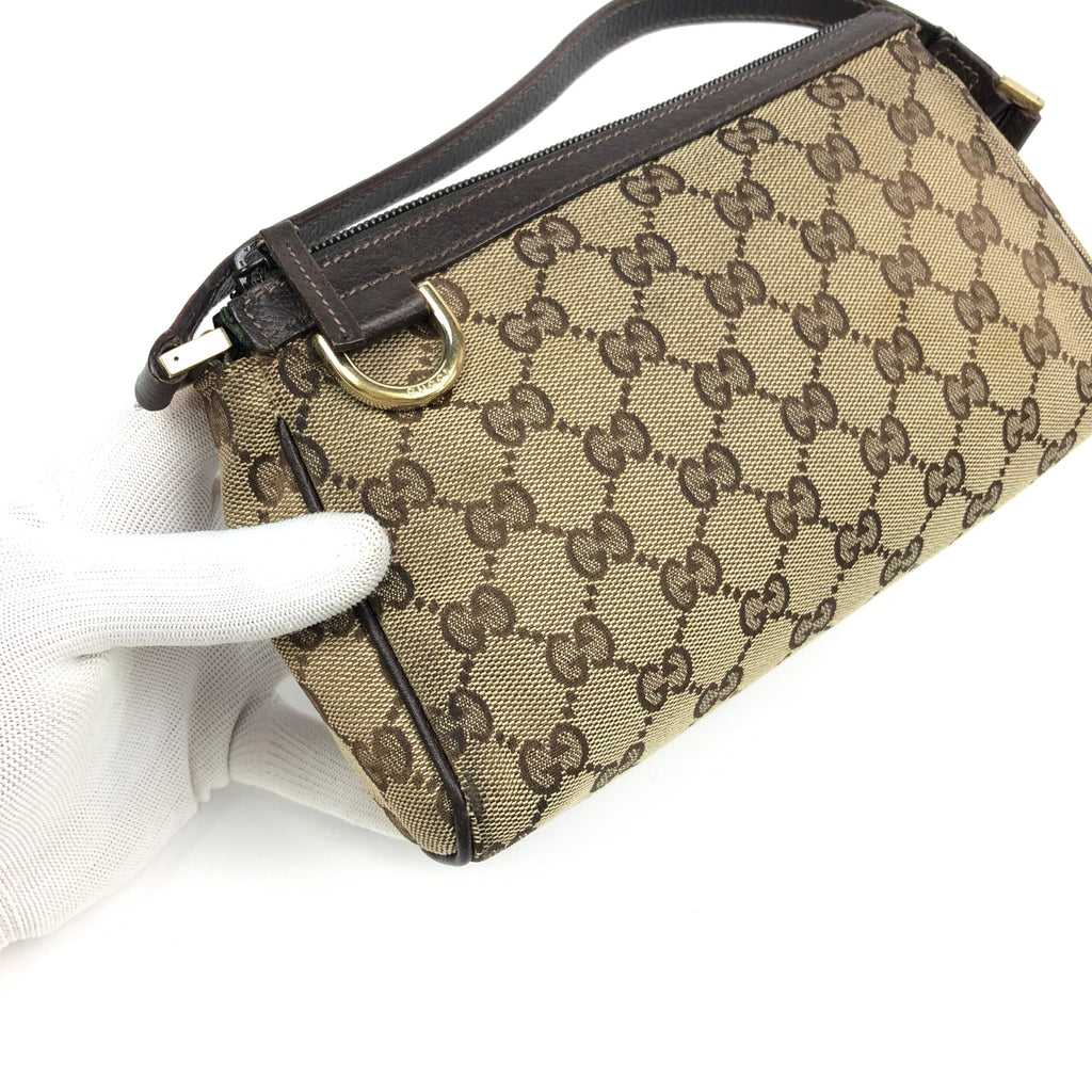 GUCCI MONOGRAM SHOULDER BAG