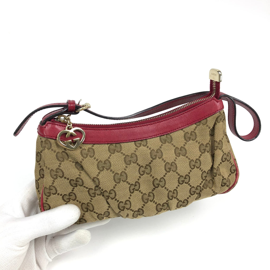 GUCCI MONOGRAM SHOULDER BAG