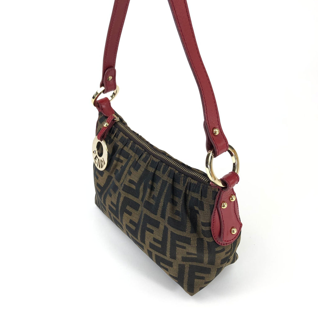 FENDI ZUCCA SHOULDER BAG