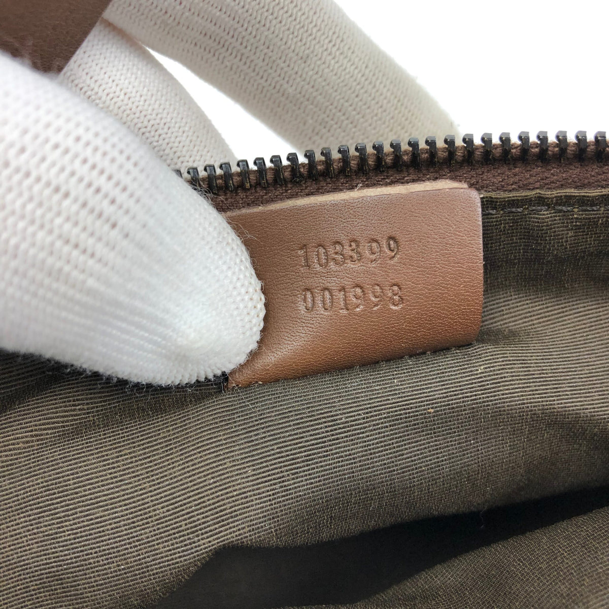 GUCCI MONOGRAM SHOULDER BAG