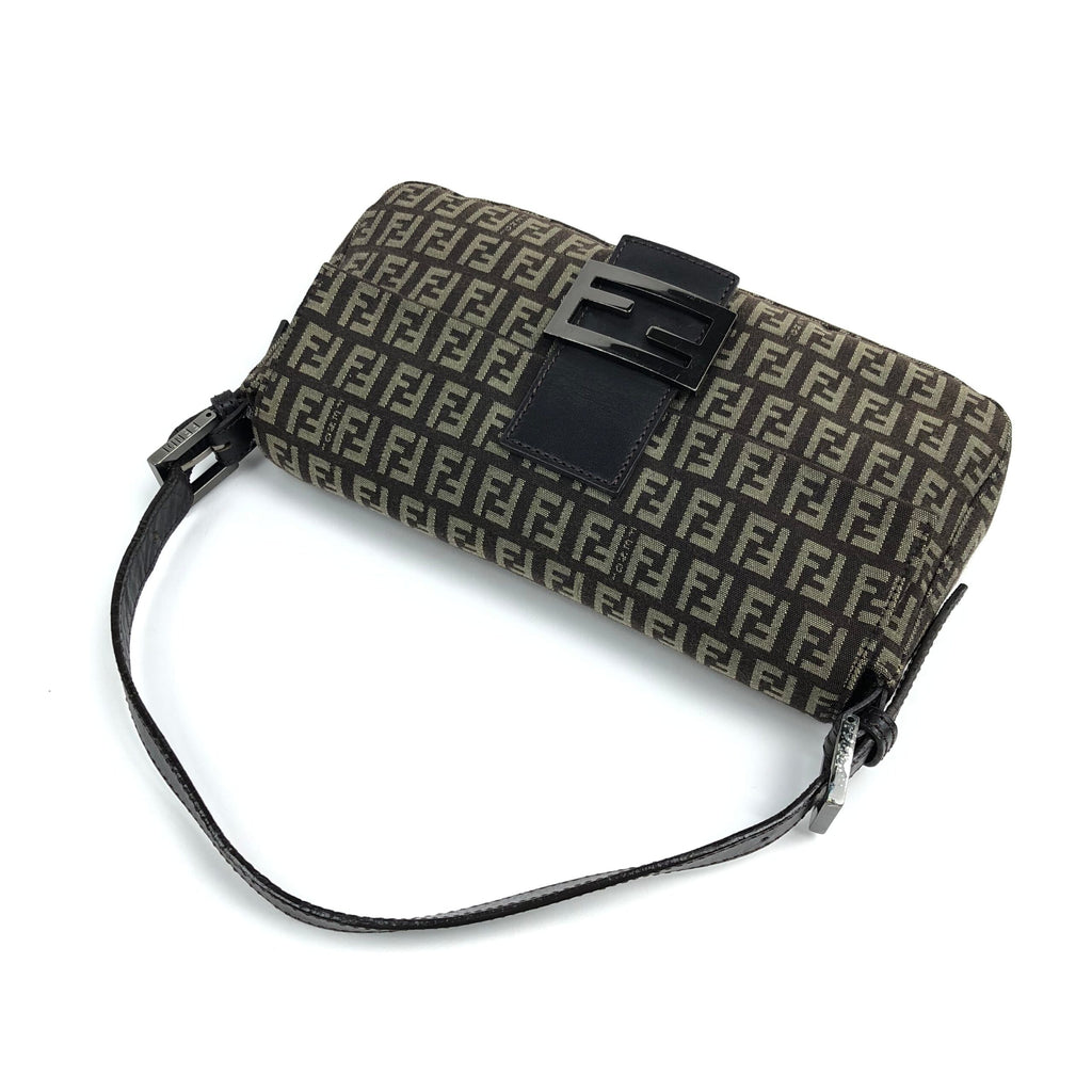 FENDI MONOGRAM BAGUETTE SHOULDER BAG