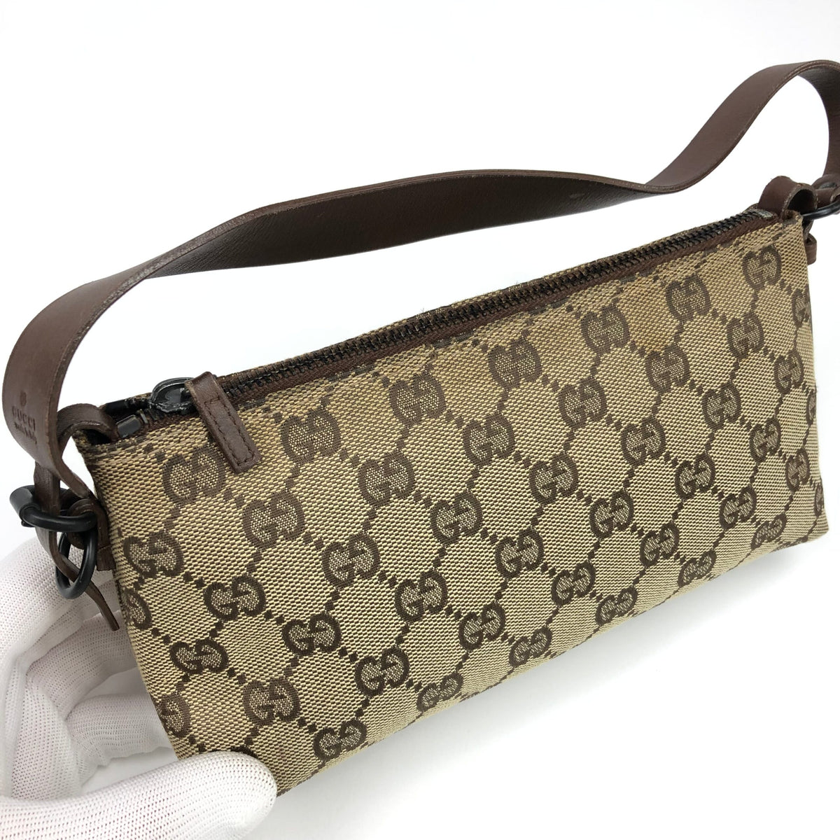 GUCCI MONOGRAM SHOULDER BAG
