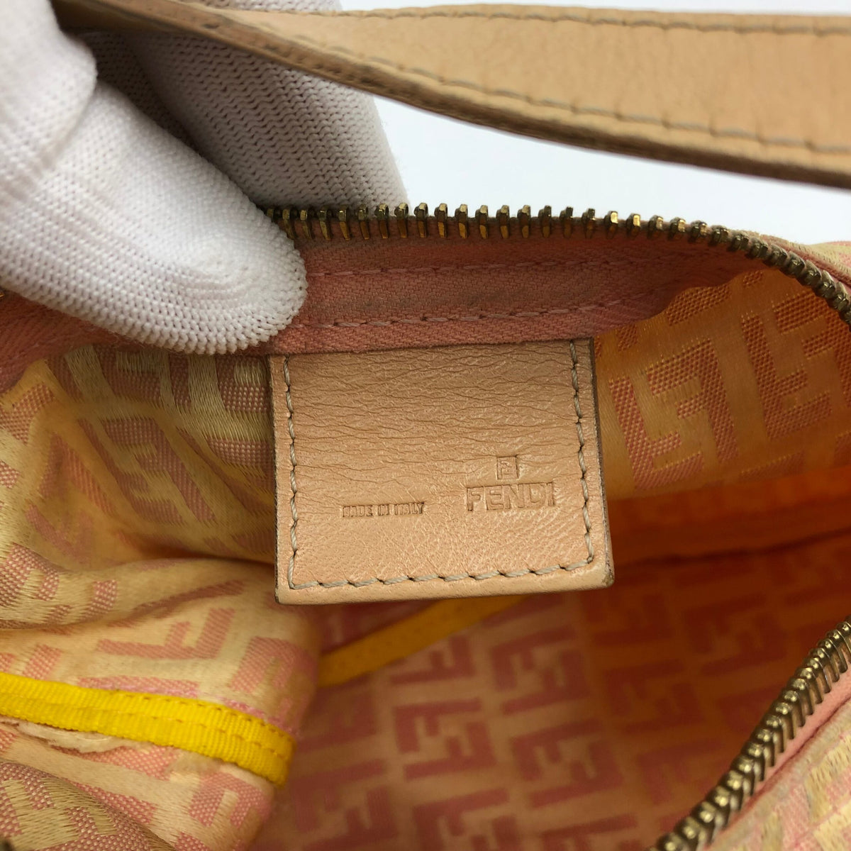 FENDI MONOGRAM CLUTCH BAG