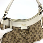 GUCCI MONOGRAM ABBEY SHOULDER BAG