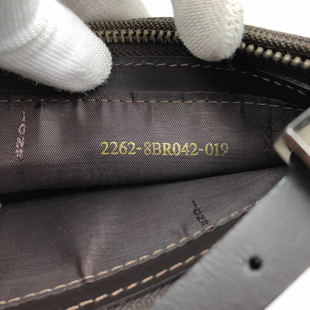FENDI ZUCCA SHOULDER BAG