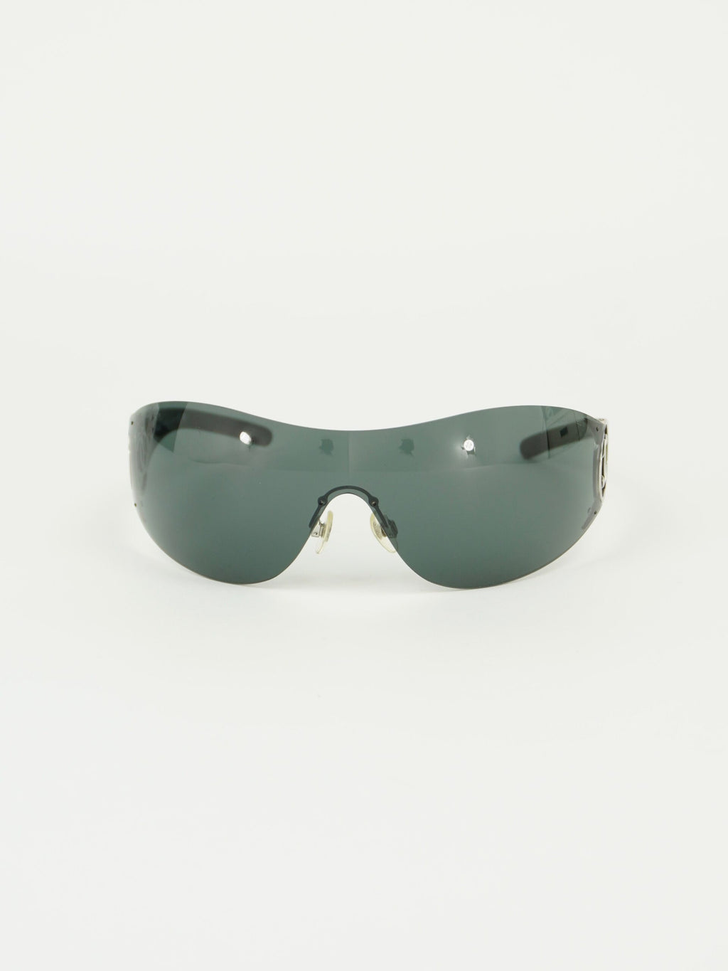 CHANEL RIMLESS CC LOGO SUNGLASSES