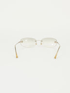 CHANEL RIMLESS SUNGLASSES