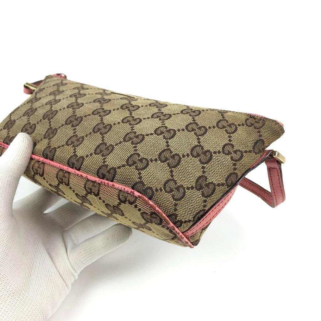GUCCI MONOGRAM SHOULDER BAG