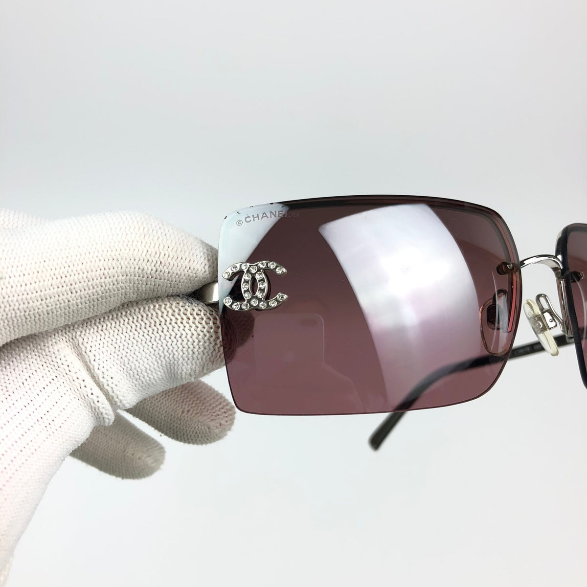 CHANEL RIMLESS SUNGLASSES