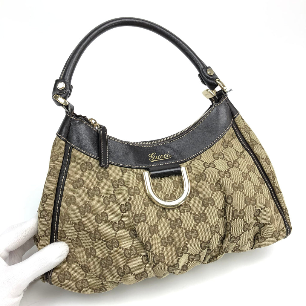 GUCCI MONOGRAM ABBEY SHOULDER BAG