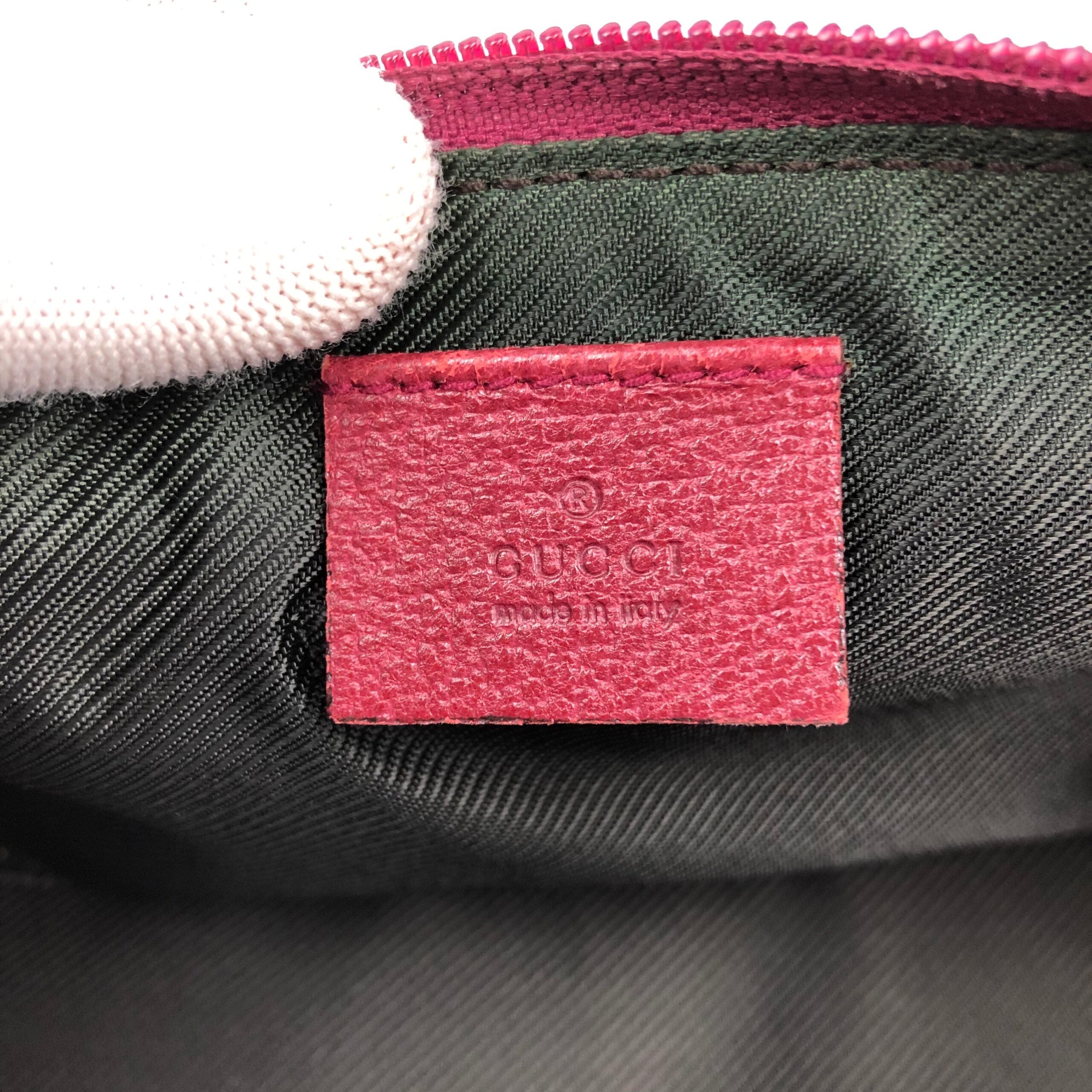 GUCCI MONOGRAM SHOULDER BAG
