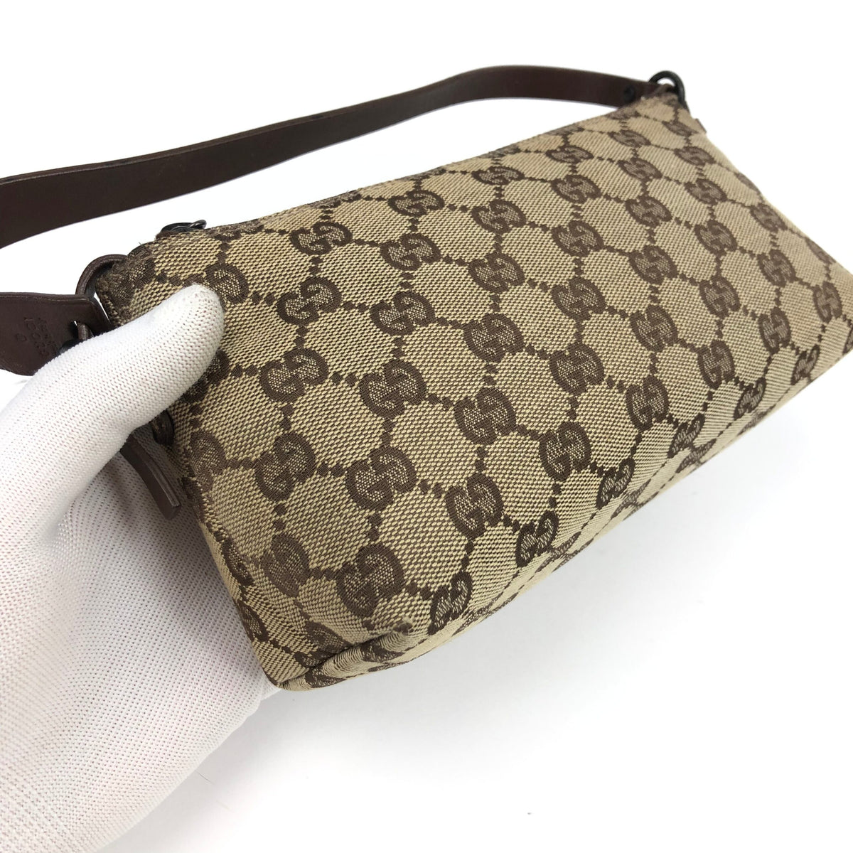 GUCCI MONOGRAM SHOULDER BAG