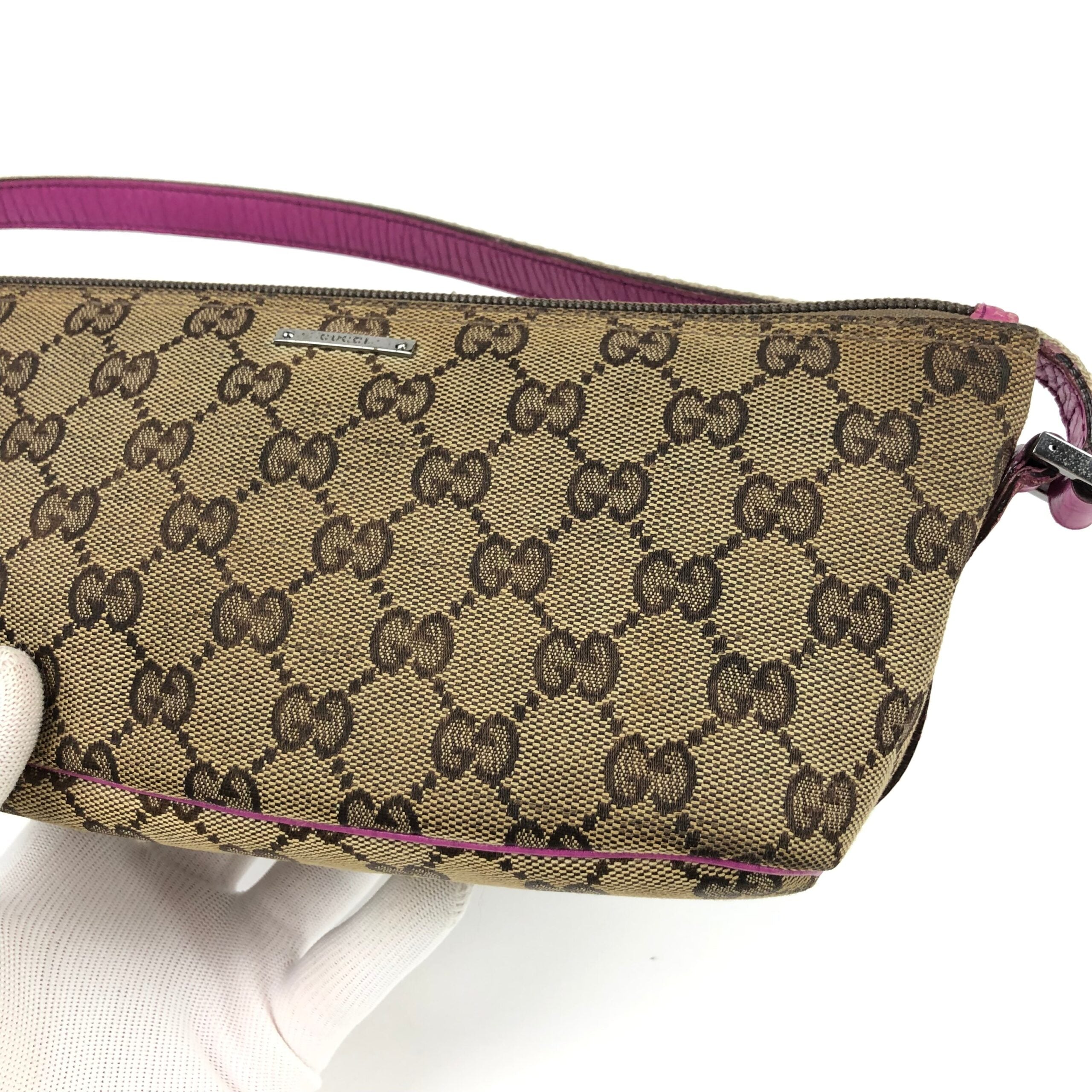 GUCCI MONOGRAM SHOULDER BAG